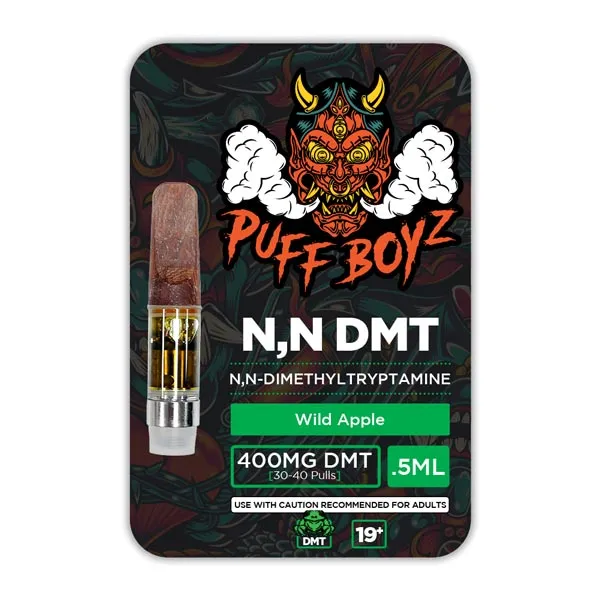 Puff Boyz NN DMT .5ML (400MG) Cartridge – Wild Apple